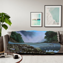 Load image into Gallery viewer, Anime Princess Mononoke Sherpa Blanket
