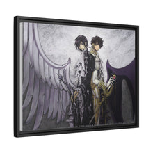 Load image into Gallery viewer, Code Geass Lelouch Lamperouge, Suzaku Kururugi Canvas Framed Art Print
