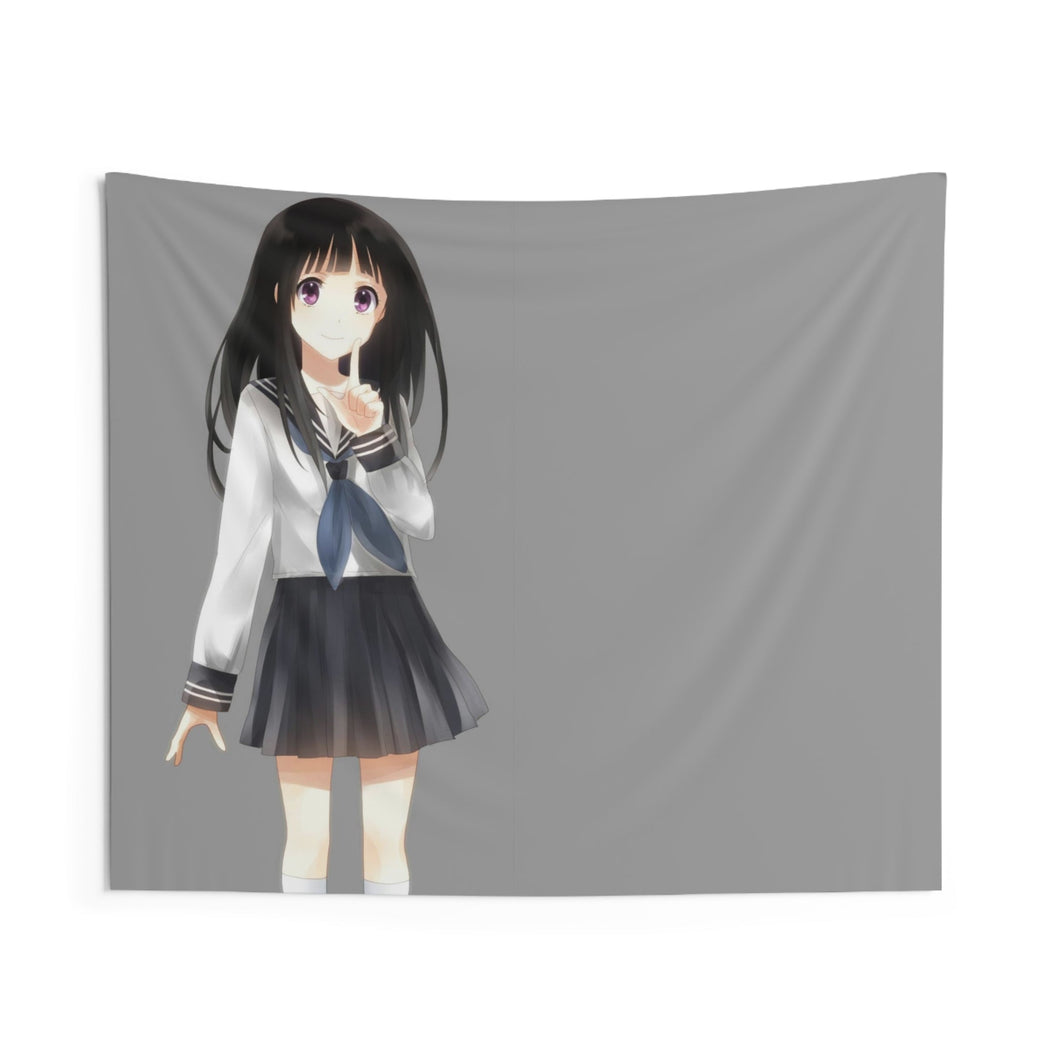 Eru Chitanda  Full body Indoor Wall Tapestry