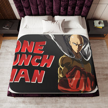 Load image into Gallery viewer, Saitama Sherpa Blanket
