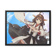 Kantai Collection - Kongou Canvas Framed Art Print
