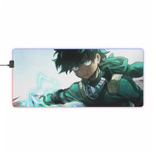 Load image into Gallery viewer, My Hero Academia Izuku Midoriya RGB LED Mouse Pad (Desk Mat)
