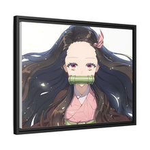 Load image into Gallery viewer, Demon Slayer: Kimetsu no Yaiba Nezuko Kamado Canvas Framed Art Print
