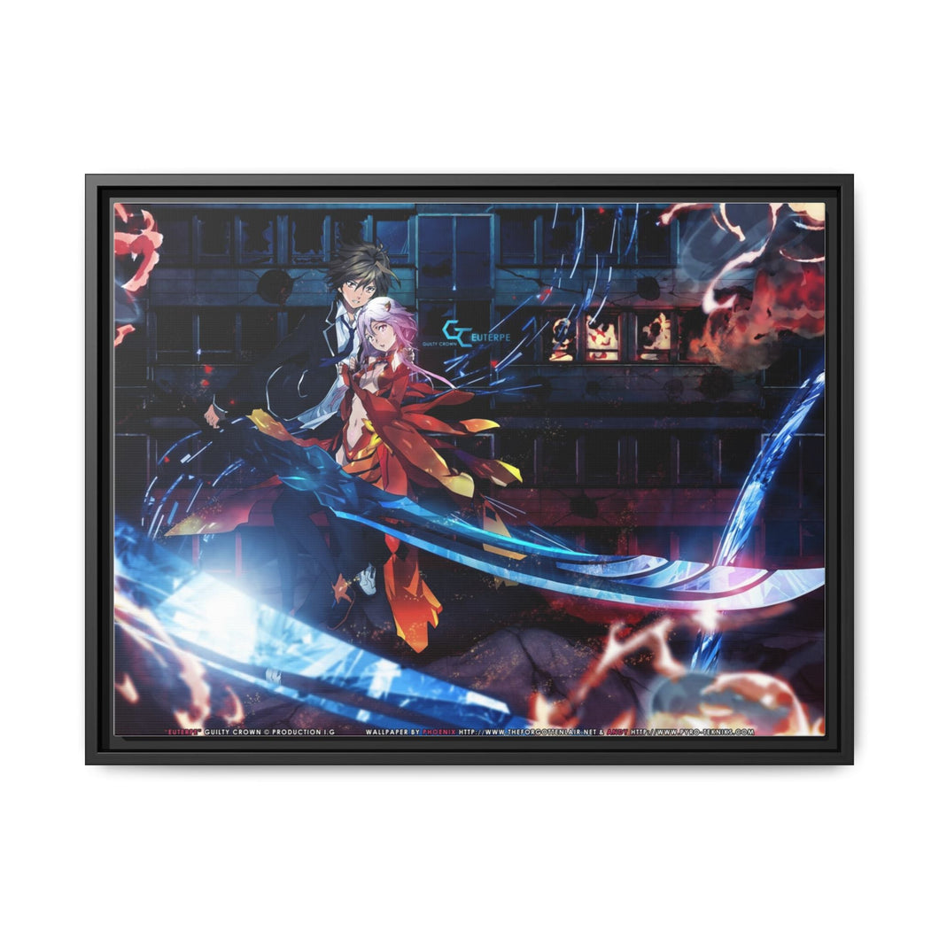 Euterpe ~Void Genome~ Canvas Framed Art Print