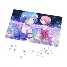 Load image into Gallery viewer, Ram&amp;Rem夜 Jigsaw Puzzle
