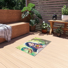Load image into Gallery viewer, Collecting food from the forest Rug

