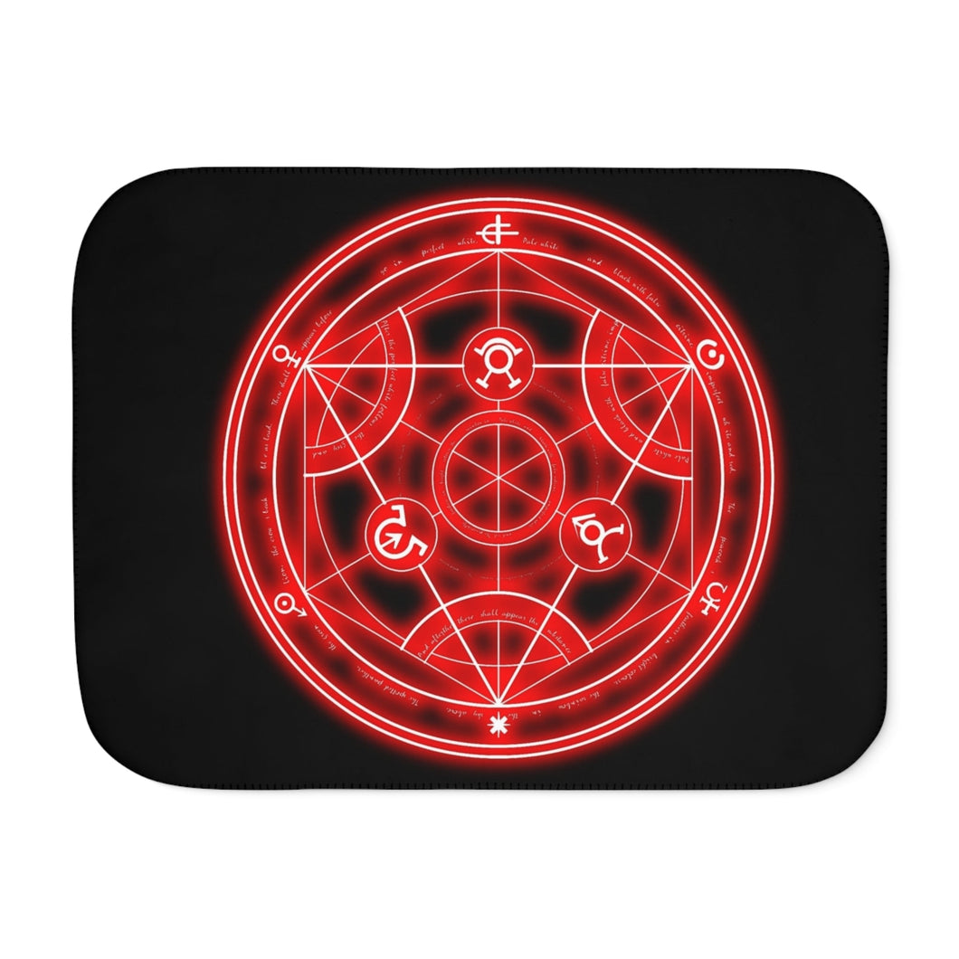 Anime FullMetal Alchemist Sherpa Blanket