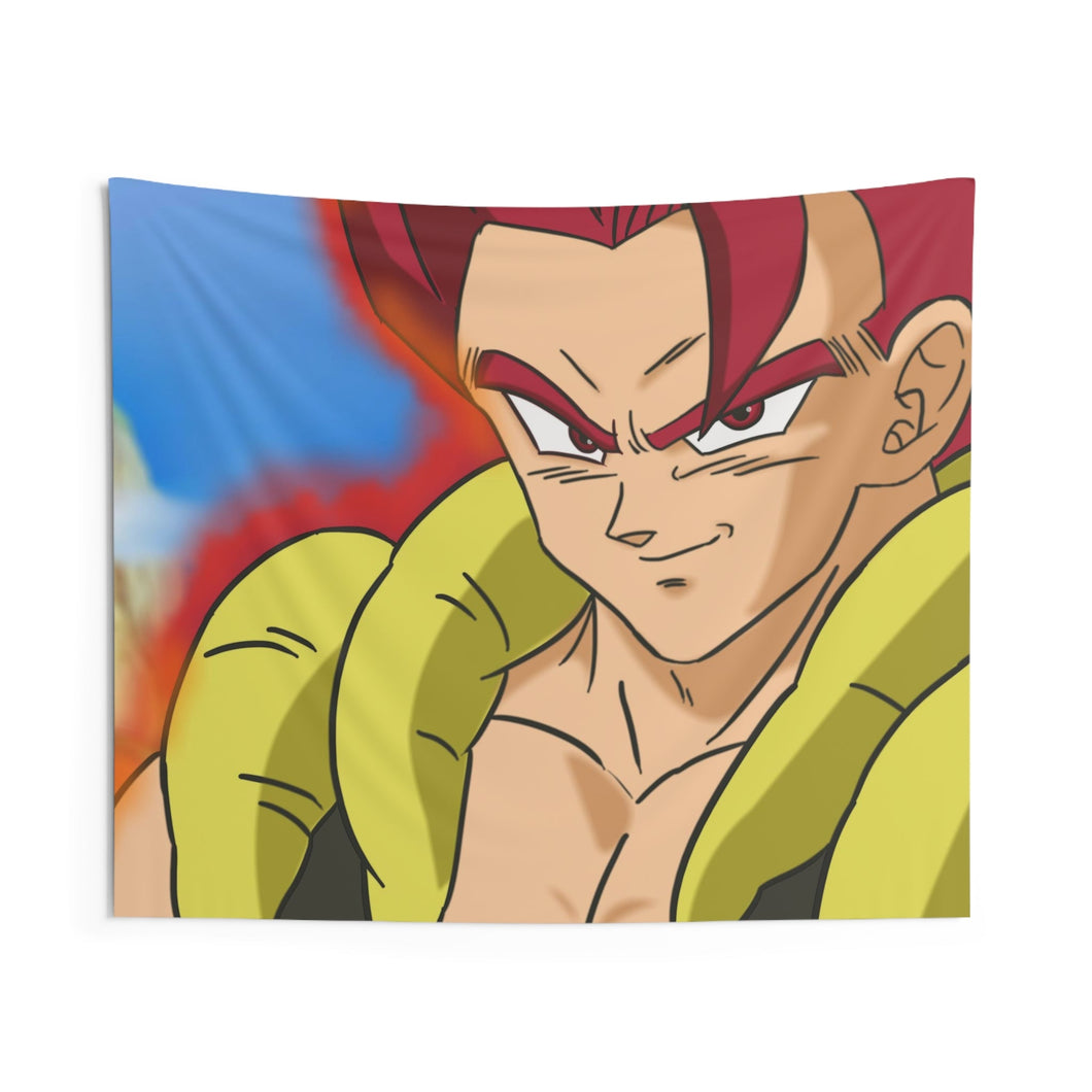 Dragon Ball Super Gogeta SSJ God Indoor Wall Tapestry