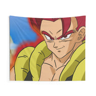 Dragon Ball Super Gogeta SSJ God Indoor Wall Tapestry