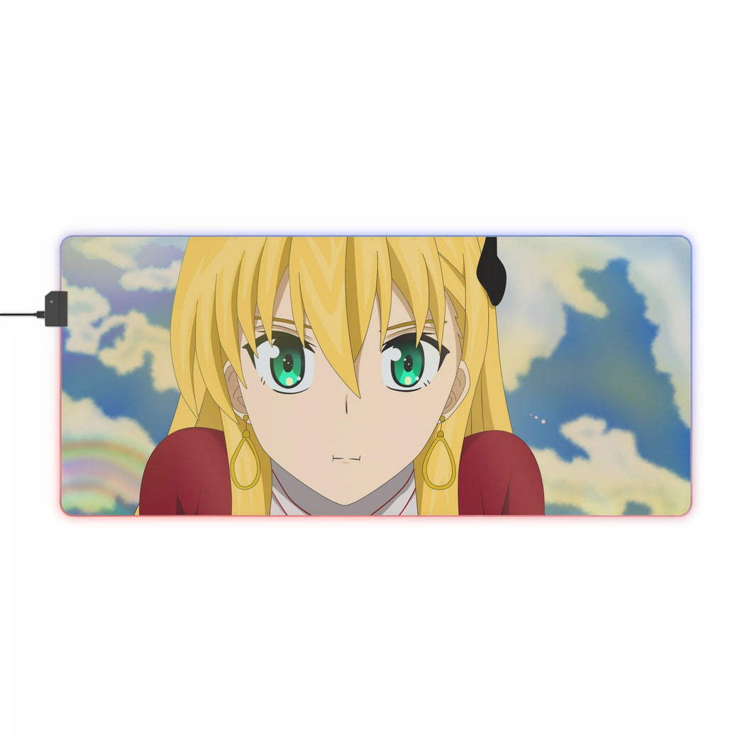Blonde-chan RGB LED Mouse Pad (Desk Mat)