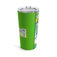 Load image into Gallery viewer, Glass Heart Princess Tumbler 20oz

