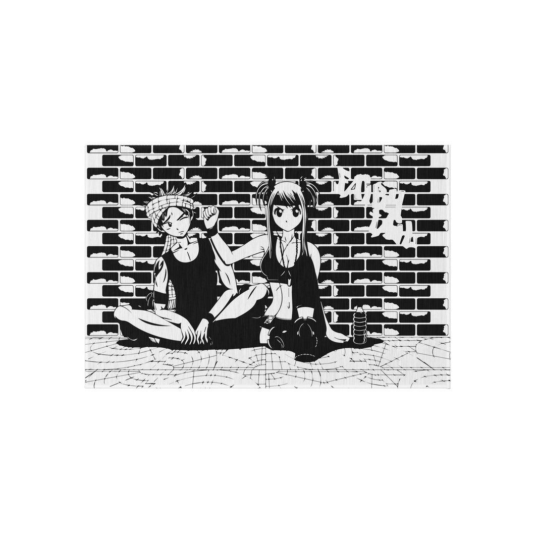 Fairy Tail Natsu Dragneel, Lucy Heartfilia Rug