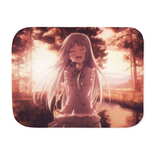 Load image into Gallery viewer, Anohana Meiko Honma Sherpa Blanket
