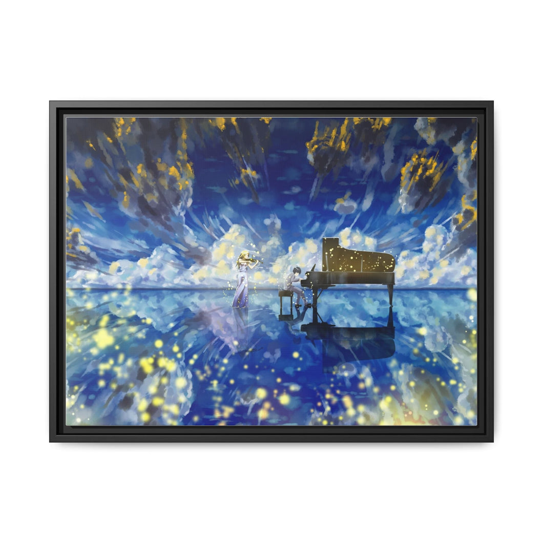 Anime Your Lie in April Canvas Framed Art Print