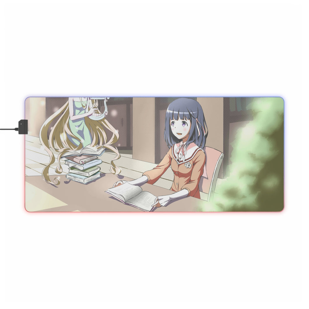 The World God Only Knows Shiori Shiomiya RGB LED Mouse Pad (Desk Mat)