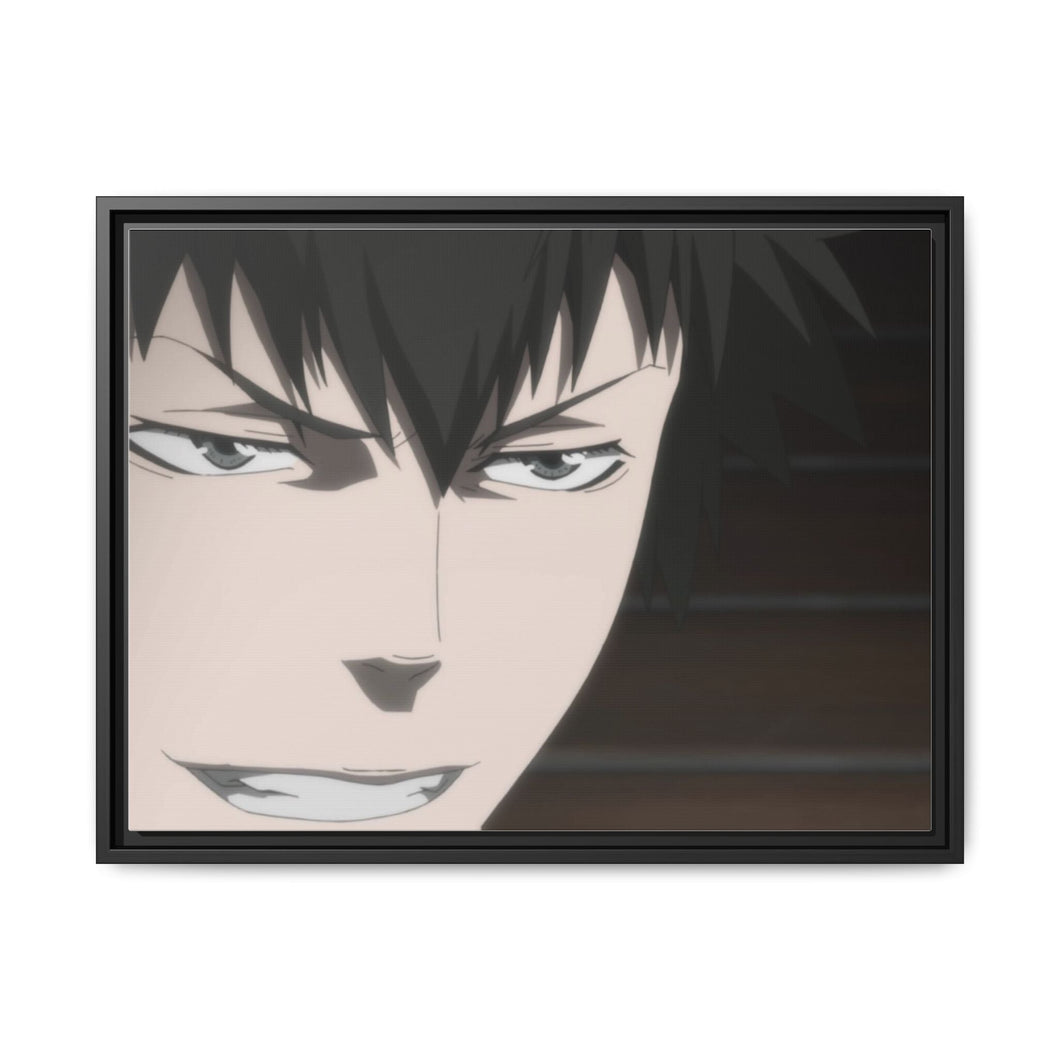 Kogami Shinya Canvas Framed Art Print