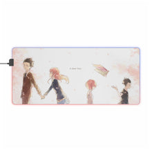 Load image into Gallery viewer, Koe No Katachi Shouko Nishimiya RGB LED Mouse Pad (Desk Mat)
