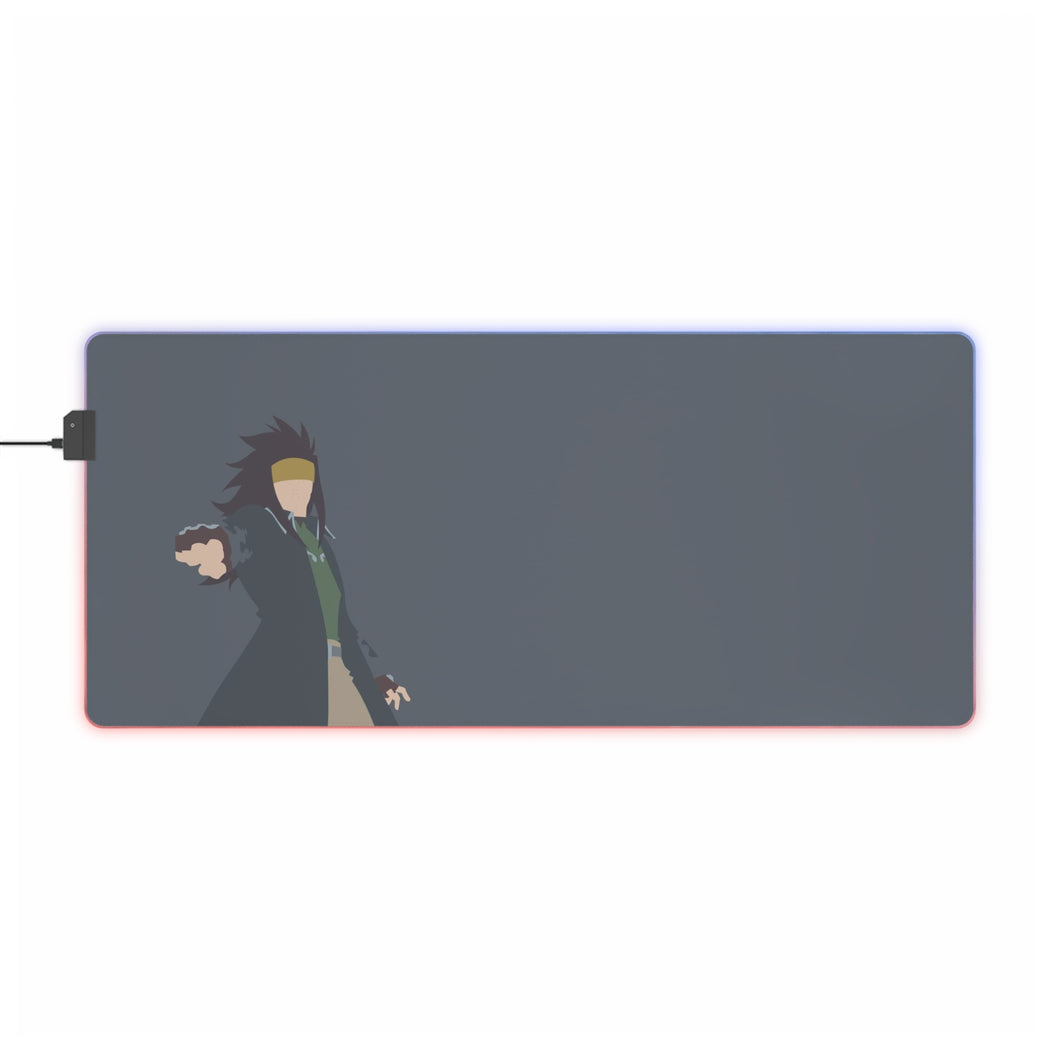 Fairy Tail Gajeel Redfox RGB LED Mouse Pad (Desk Mat)