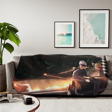 Load image into Gallery viewer, Anime Jujutsu Kaisen Sherpa Blanket
