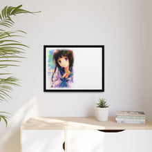 Load image into Gallery viewer, Eru Chitanda  Smile Canvas Framed Art Print
