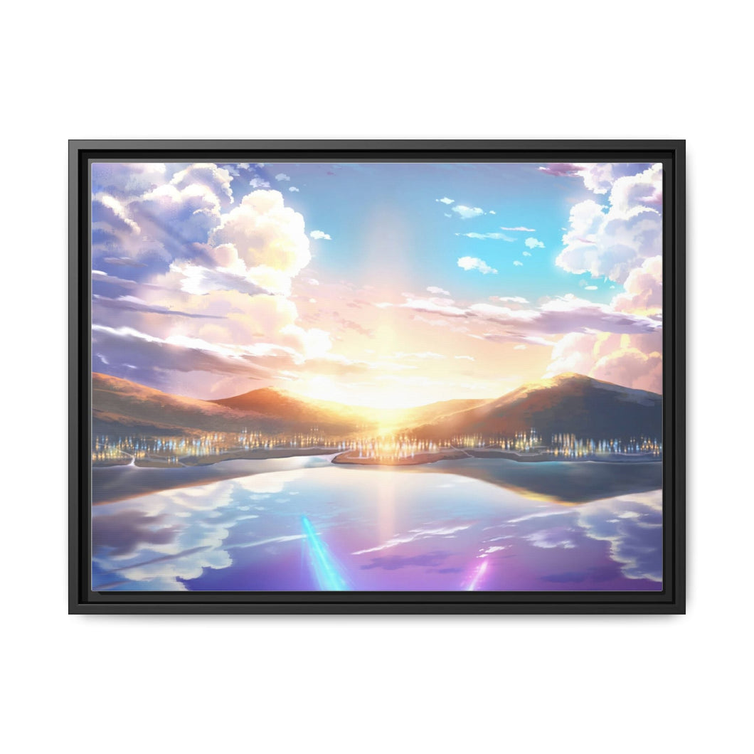 Your Name. Canvas Framed Art Print