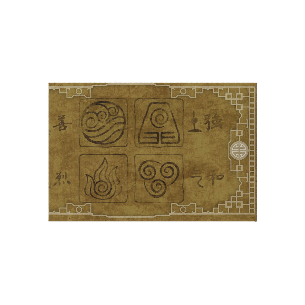 Anime Avatar: The Last Airbender Rug