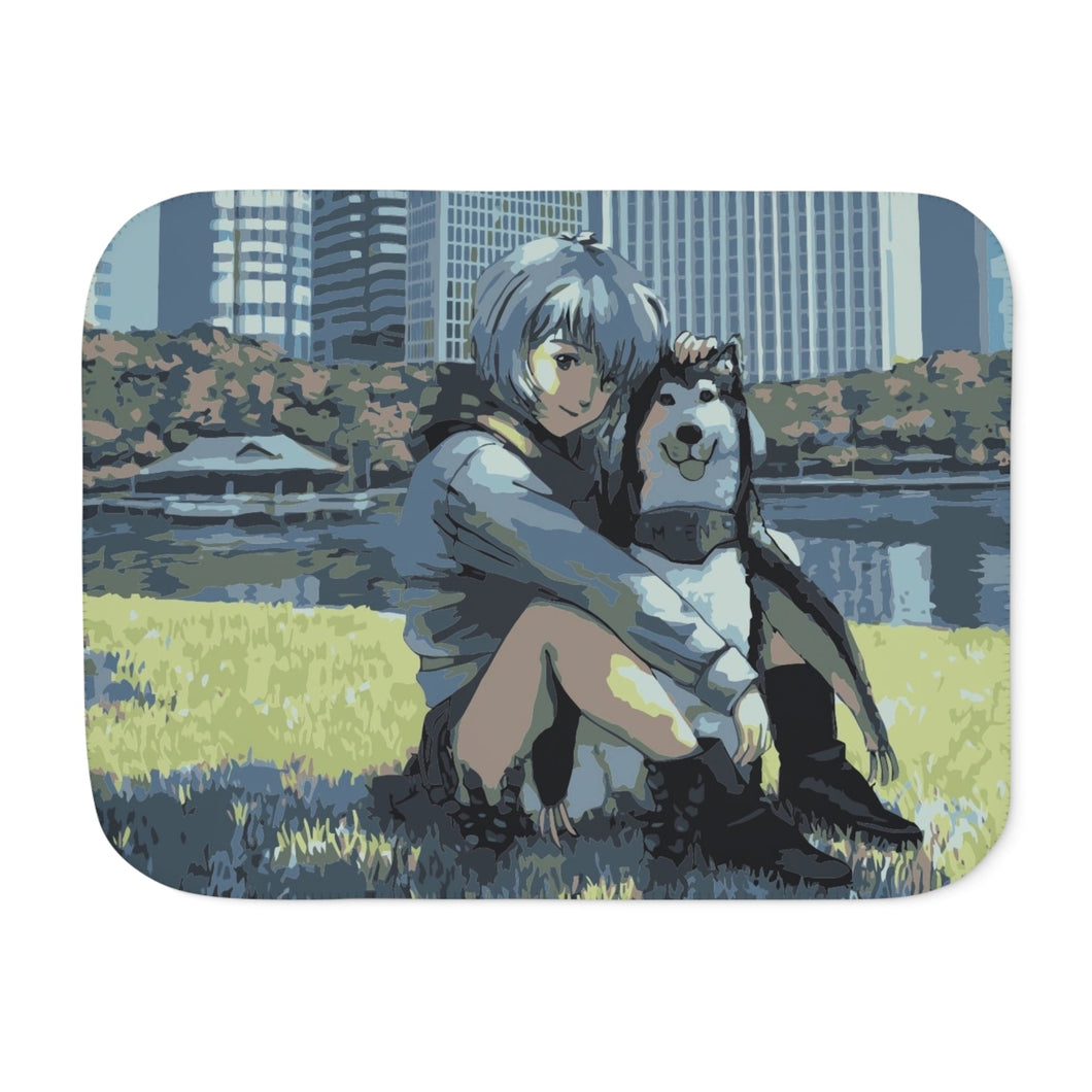 Anime Neon Genesis Evangelion Sherpa Blanket
