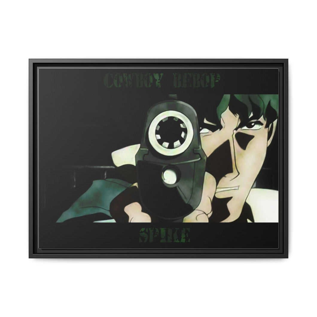 Anime Cowboy Bebopr Canvas Framed Art Print