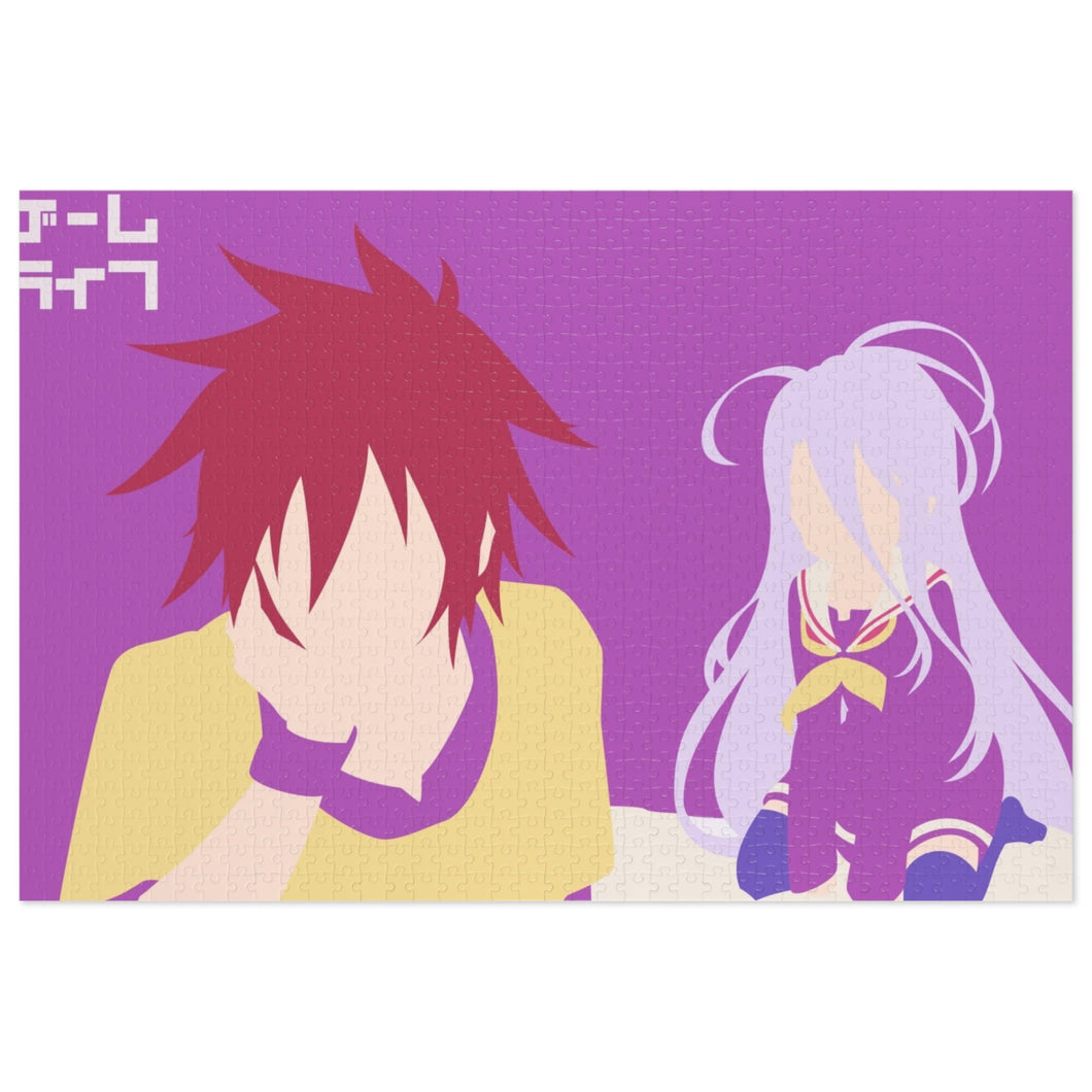 Sora and Shiro Jigsaw Puzzle
