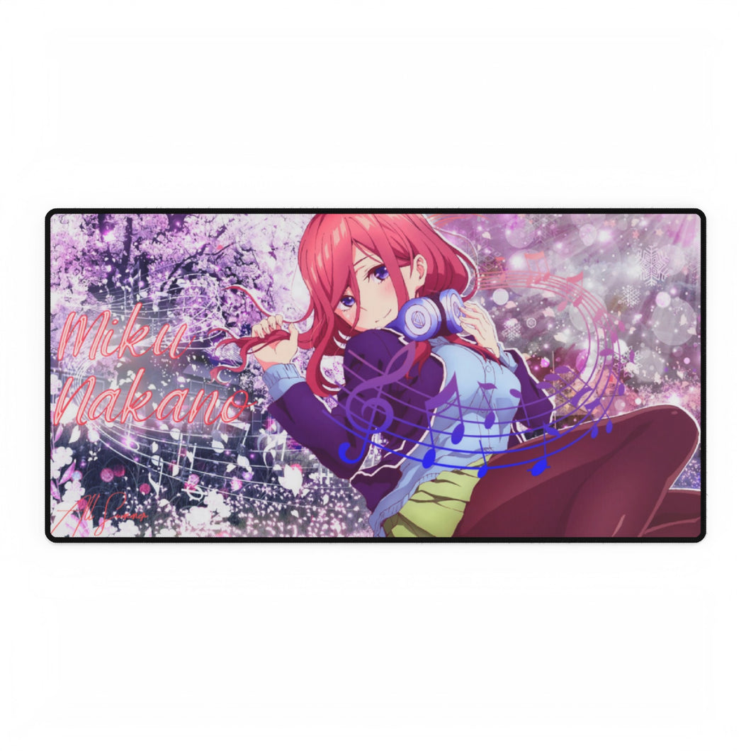 Miku nakano Diseño Mouse Pad (Desk Mat)