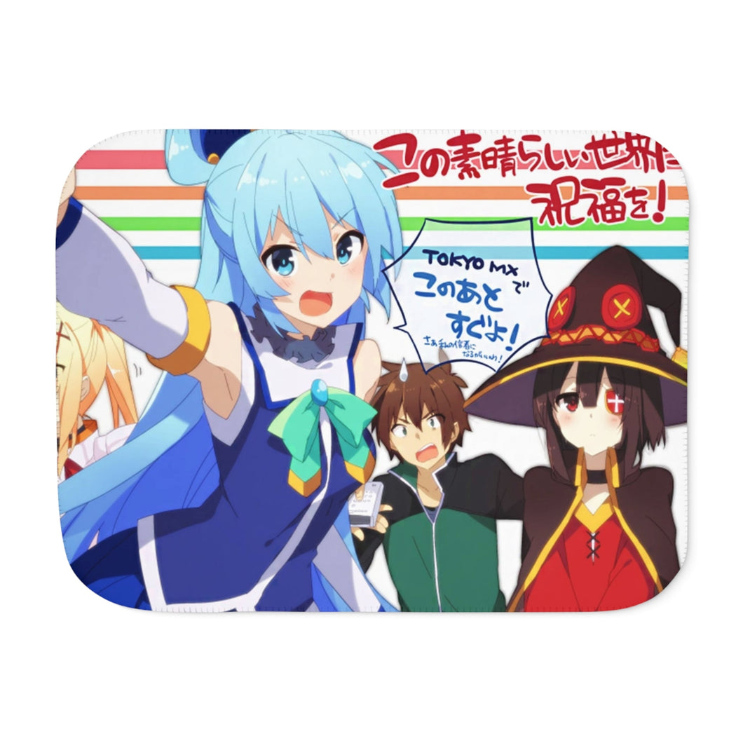 Anime KonoSuba - God’s blessing on this wonderful world!!r Sherpa Blanket