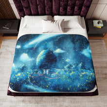 Load image into Gallery viewer, Your Name. Sherpa Blanket
