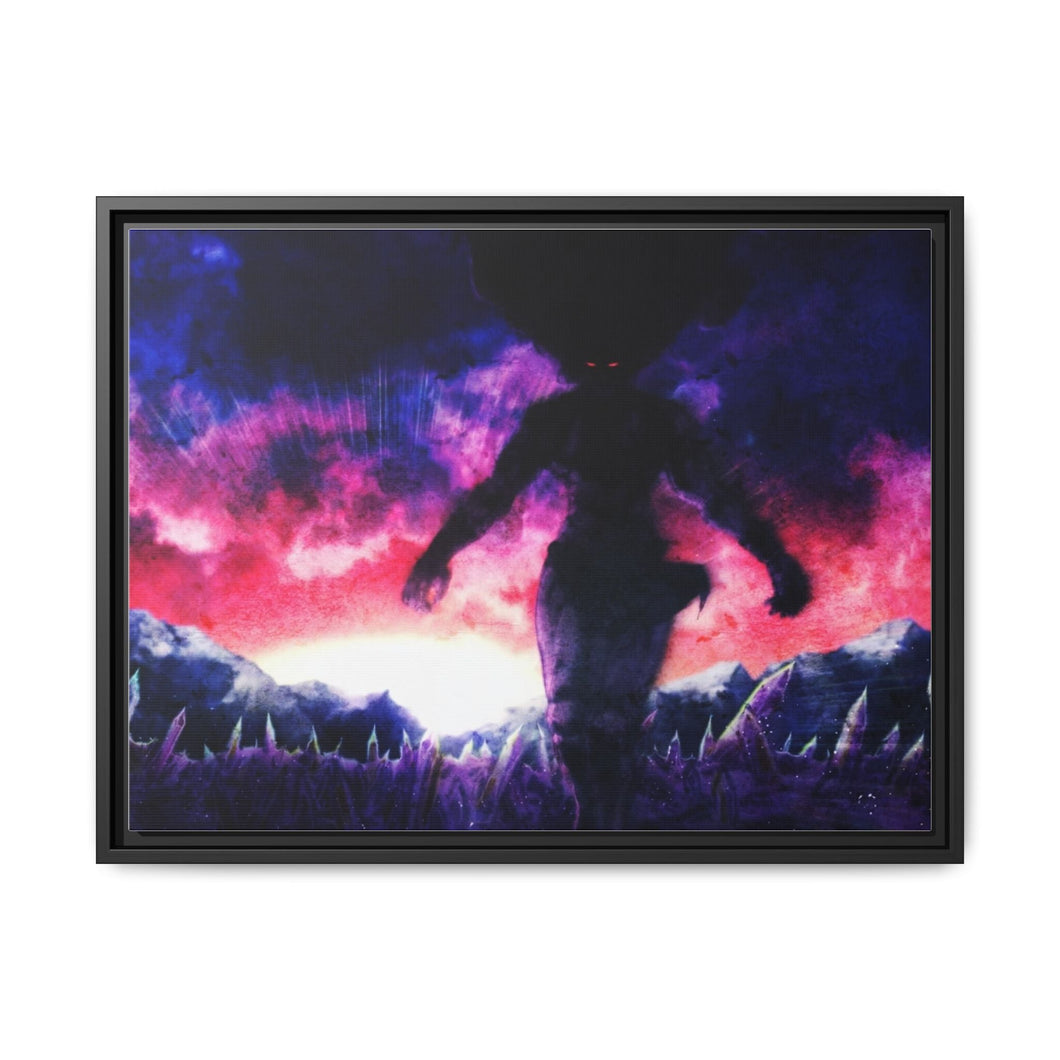 Anime Jojo's Bizarre Adventure Canvas Framed Art Print