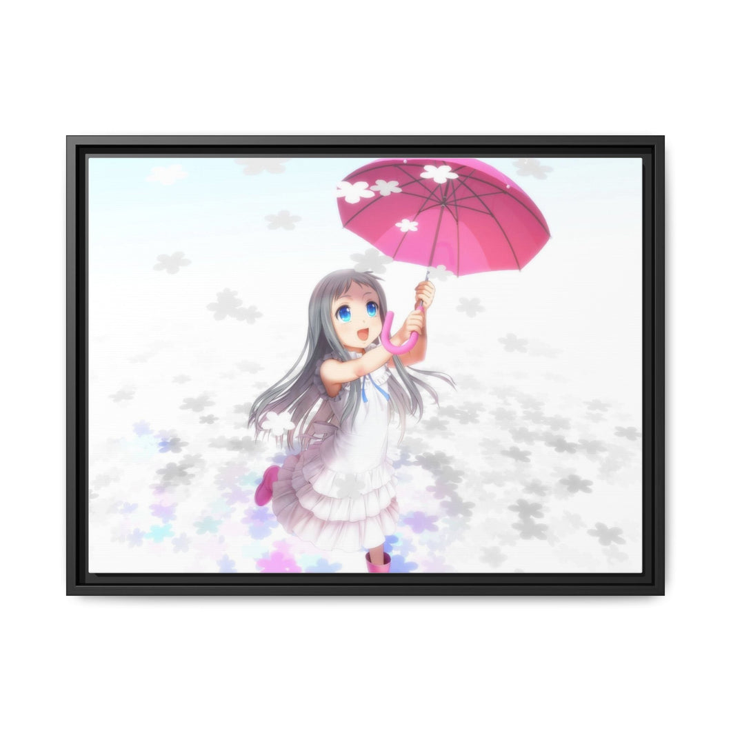 Anohana Canvas Framed Art Print