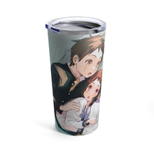 Load image into Gallery viewer, Hyouka Eru Chitanda, Satoshi Fukube, Mayaka Ibara Tumbler 20oz
