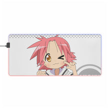 Load image into Gallery viewer, Lucky Star Akira Kogami RGB LED Mouse Pad (Desk Mat)
