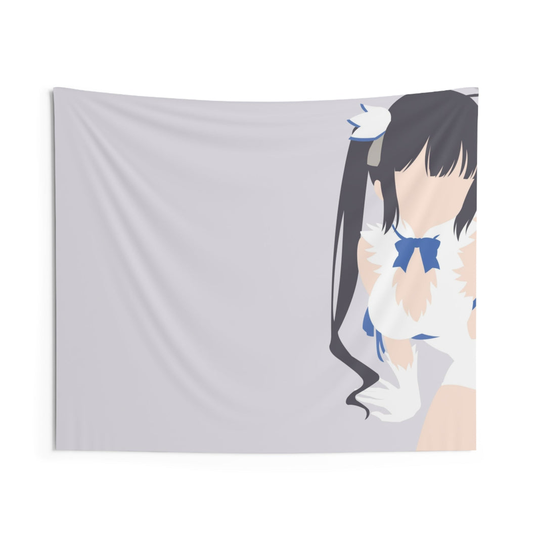 Is It Wrong to Try to Pick Up Girls in a Dungeon? Hestia Indoor Wall Tapestry