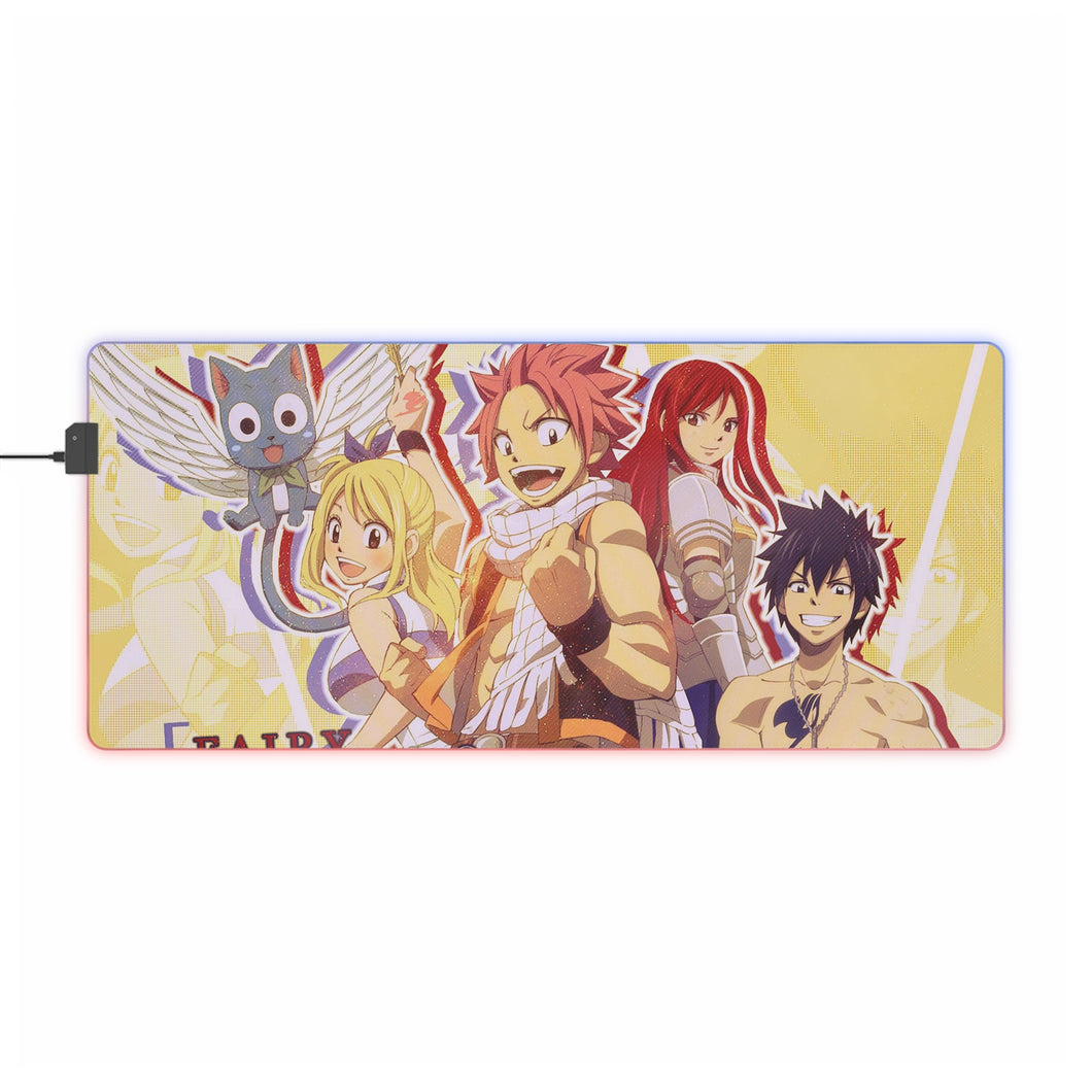 Anime Fairy Tail RGB LED Mouse Pad (Desk Mat)