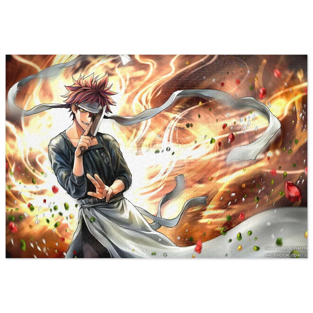 Anime Food Wars: Shokugeki no Soma Jigsaw Puzzle