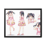 Love Live! Canvas Framed Art Print