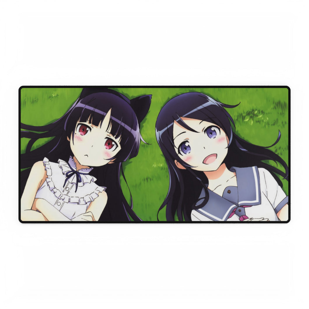 Kuroneko and Ayase Mouse Pad (Desk Mat)