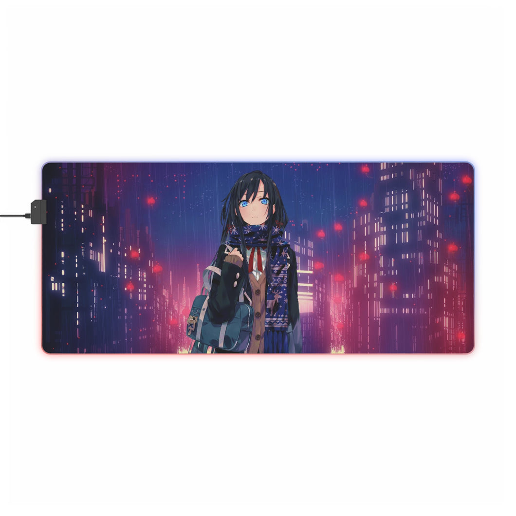 My Teen Romantic Comedy SNAFU Yukino Yukinoshita RGB LED Mouse Pad (Desk Mat)