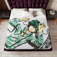 Load image into Gallery viewer, Anime Black Butler Sherpa Blanket
