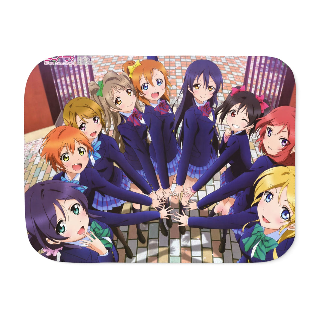 Anime Love Live! Sherpa Blanket