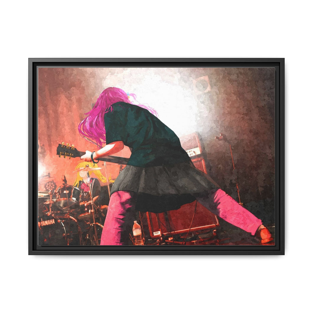 Hitori Gotou Canvas Framed Art Print
