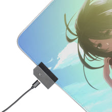 Load image into Gallery viewer, Shingeki no Kyojin - Mikasa Ackerman RGB LED Mouse Pad (Desk Mat)
