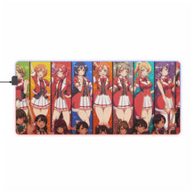 Load image into Gallery viewer, Love Live! Maki Nishikino, Kotori Minami, Umi Sonoda, Honoka Kousaka, Rin Hoshizora RGB LED Mouse Pad (Desk Mat)
