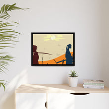 Load image into Gallery viewer, Anime Samurai Champloo Canvas Framed Art Print
