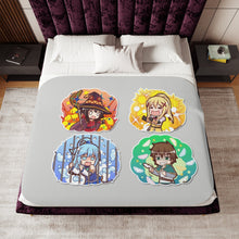 Load image into Gallery viewer, KonoSuba - God’s blessing on this wonderful world!! Sherpa Blanket
