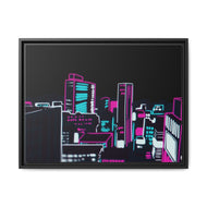 Anime Mob Psycho 100 Canvas Framed Art Print
